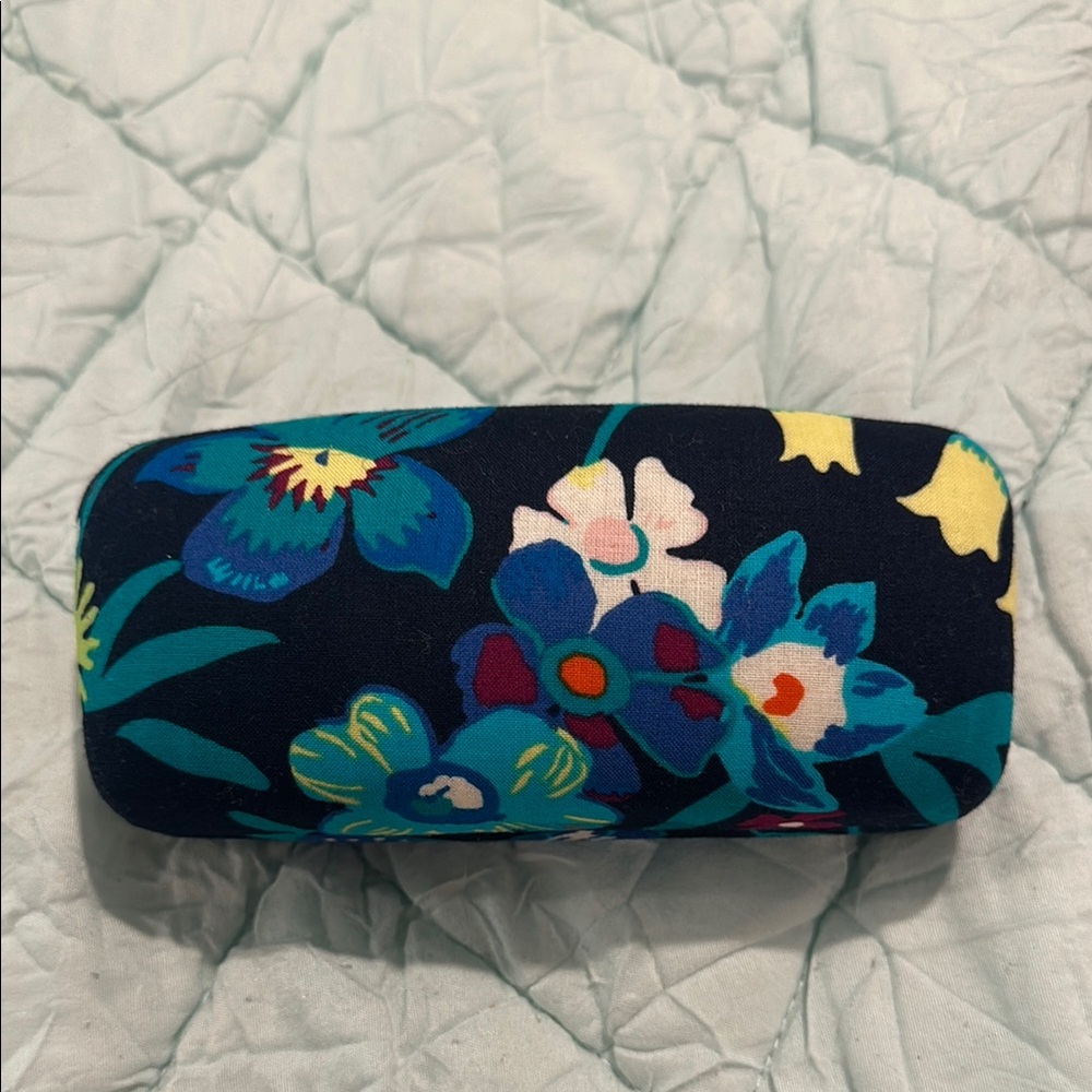 Vera Bradley Floral Print Sunglass Case